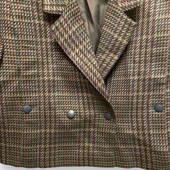 Vintage 90’s Hyphen Cropped Wool Blazer - Picture 3 of 6